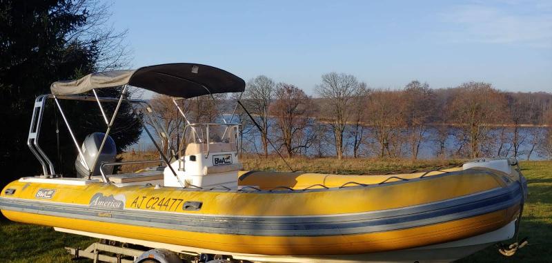 Łódź motorowa RIB 2004 YAMAHA 150 FULL INIECTION 